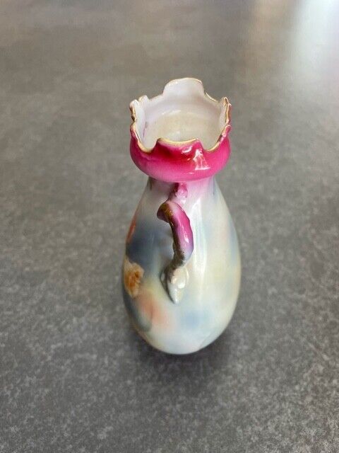 Early 1900s Royal Bayreuth Bavaria Rose Vase