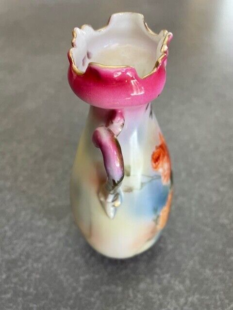 Early 1900s Royal Bayreuth Bavaria Rose Vase