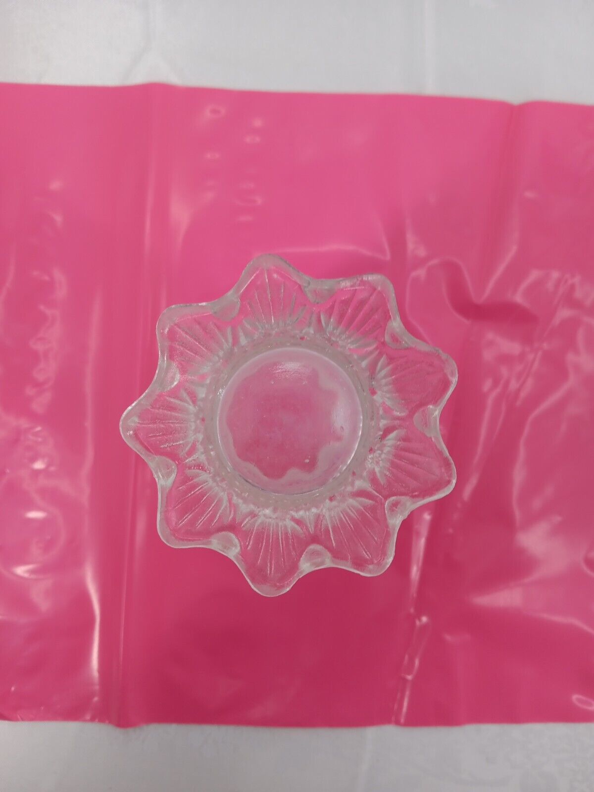 Dugan Glass Co. 5" White Opalescent Bud Vase