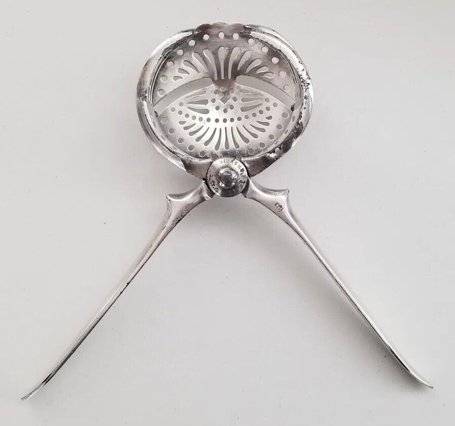 1800's Christofle France Silverplate Citrus Press