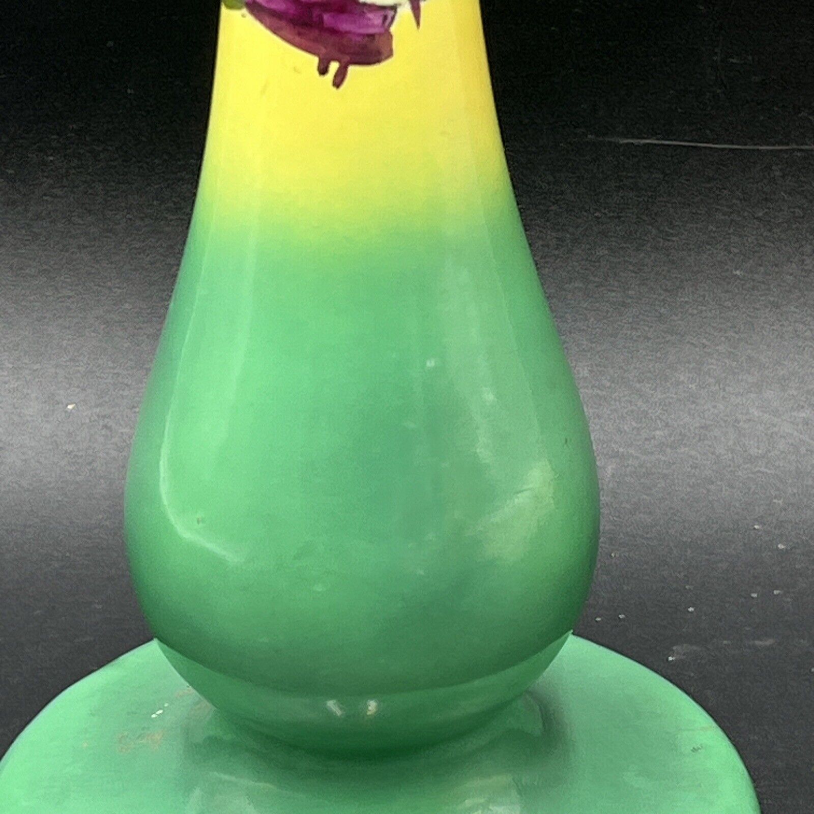 Antique Haynes Ware Holland Sunset Candlestick Holder