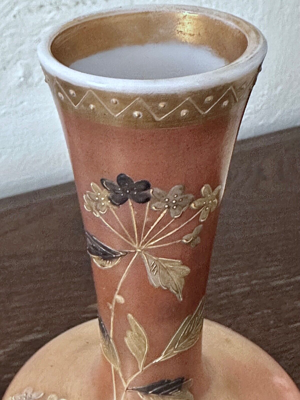 Signed Harrach Bohemian Art Nouveau Glass Vase
