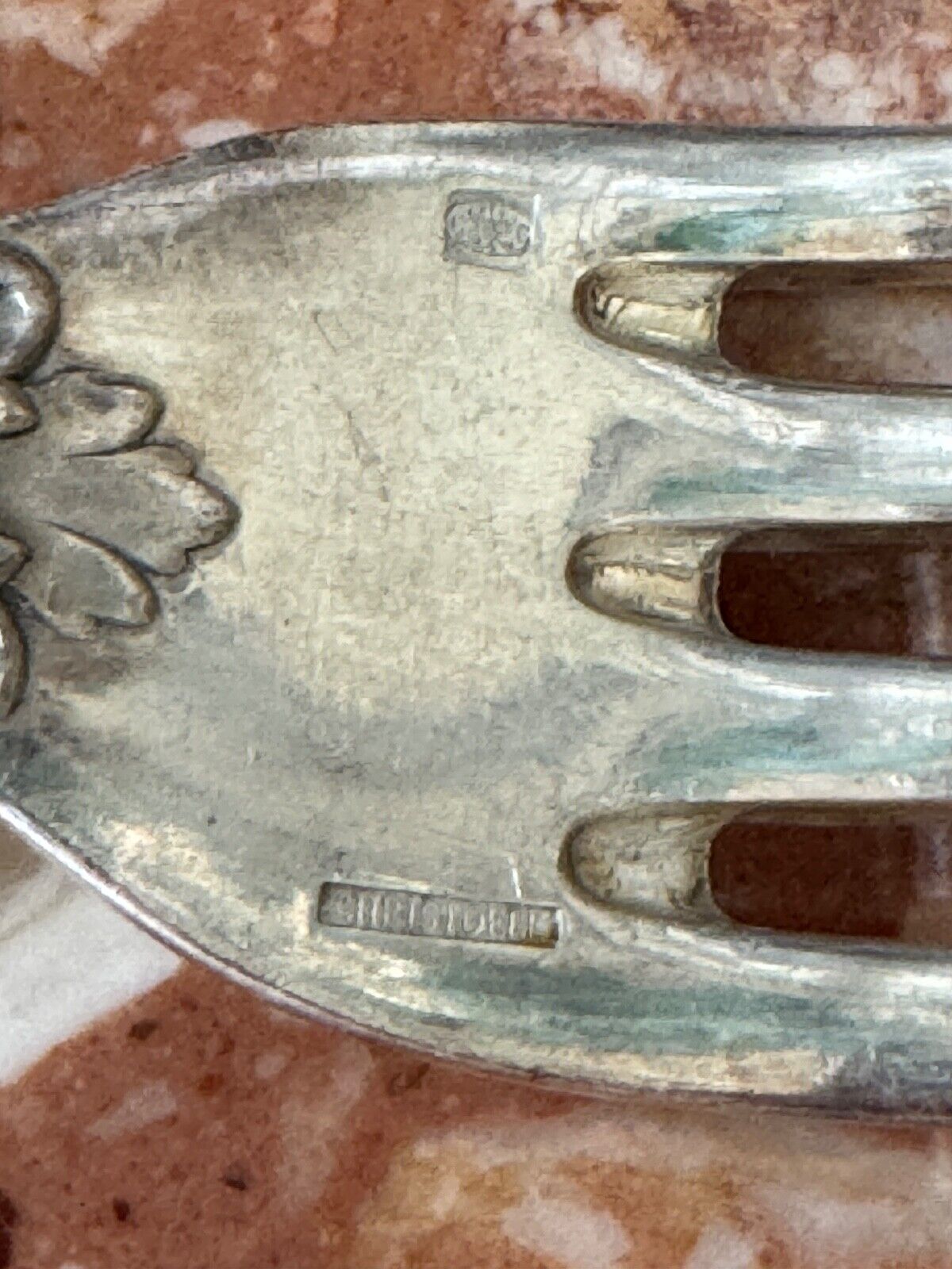 Antique Christofle Art Nouveau Silver Plated Flatware Set