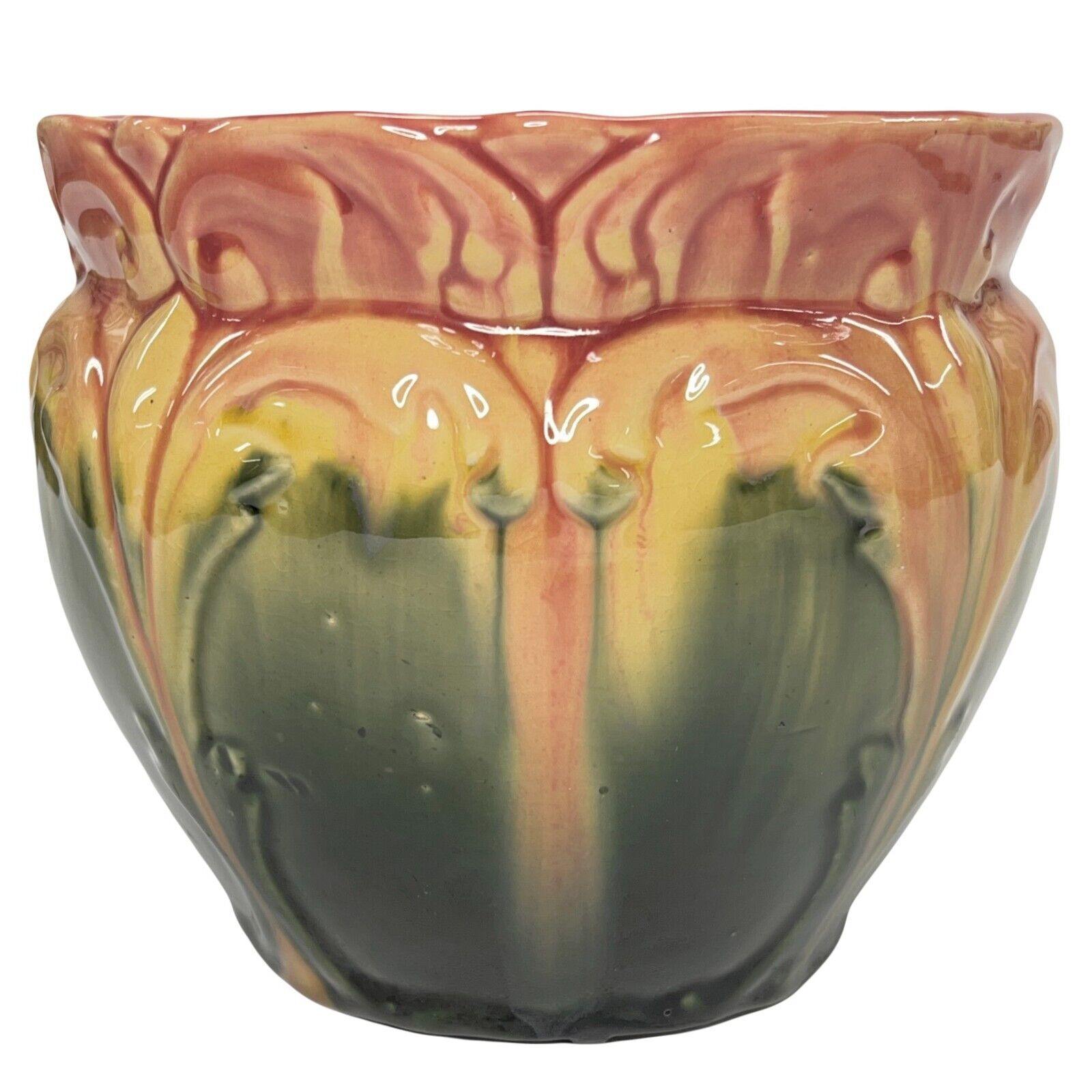 Roseville Pottery 1900s Jardiniere Planter Vase