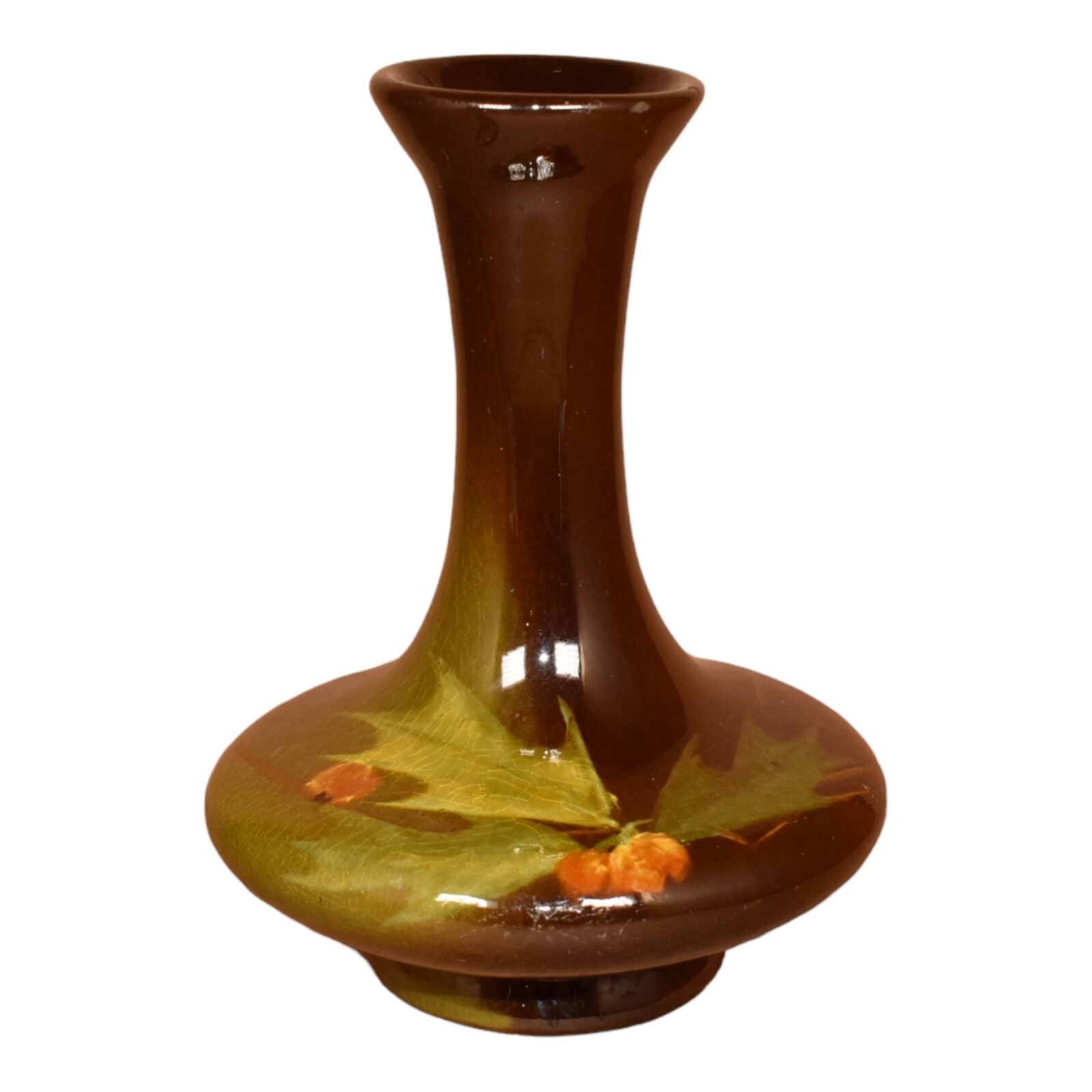 Roseville Rozane Art Pottery Bud Vase, Standard Glaze