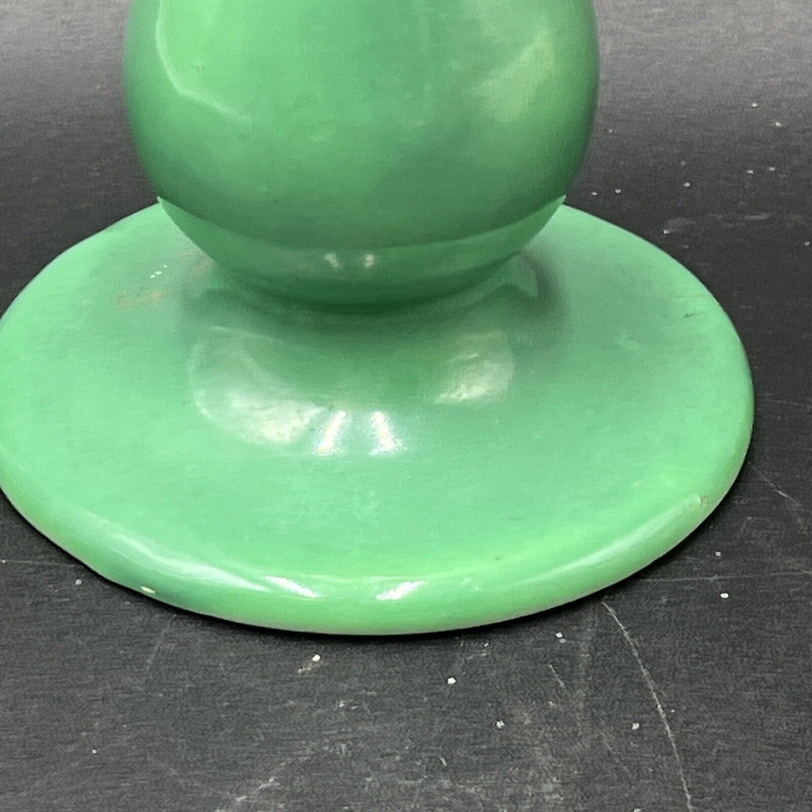 Antique Haynes Ware Holland Sunset Candlestick Holder