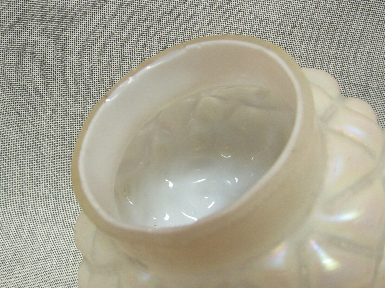1900's Art Glass Austria Czech Iridescnet Pearl Vase