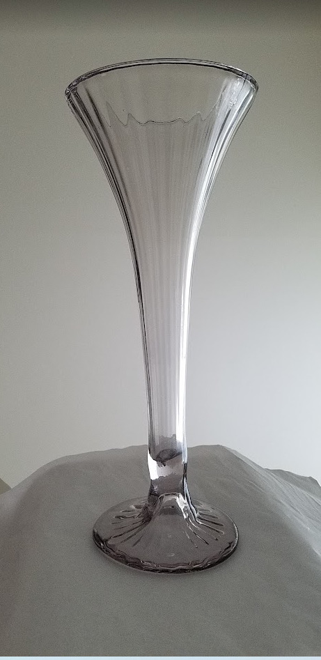 Victorian 12" EAPG Shelf Riser Vase
