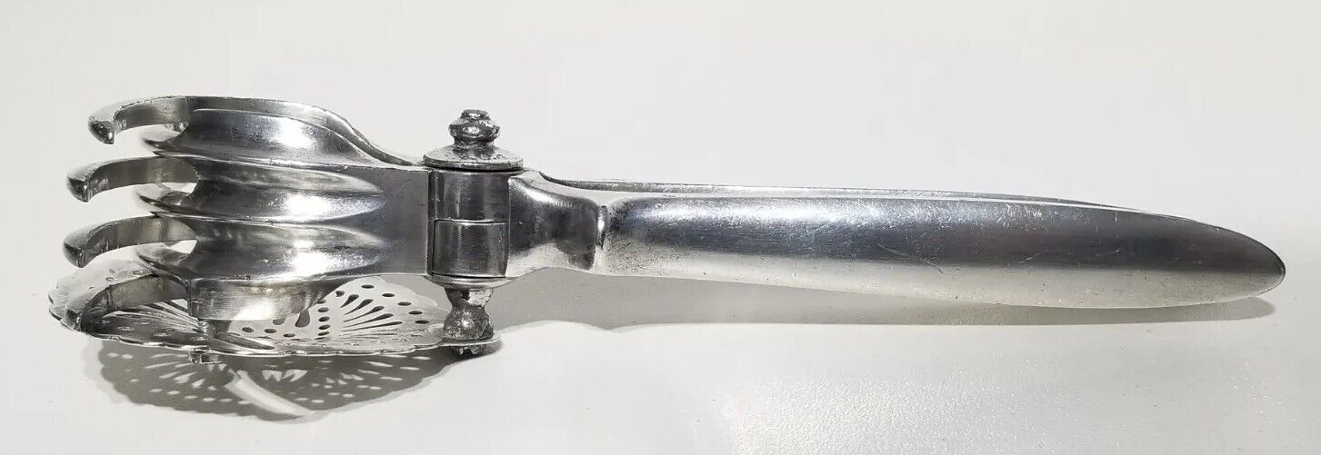 1800's Christofle France Silverplate Citrus Press