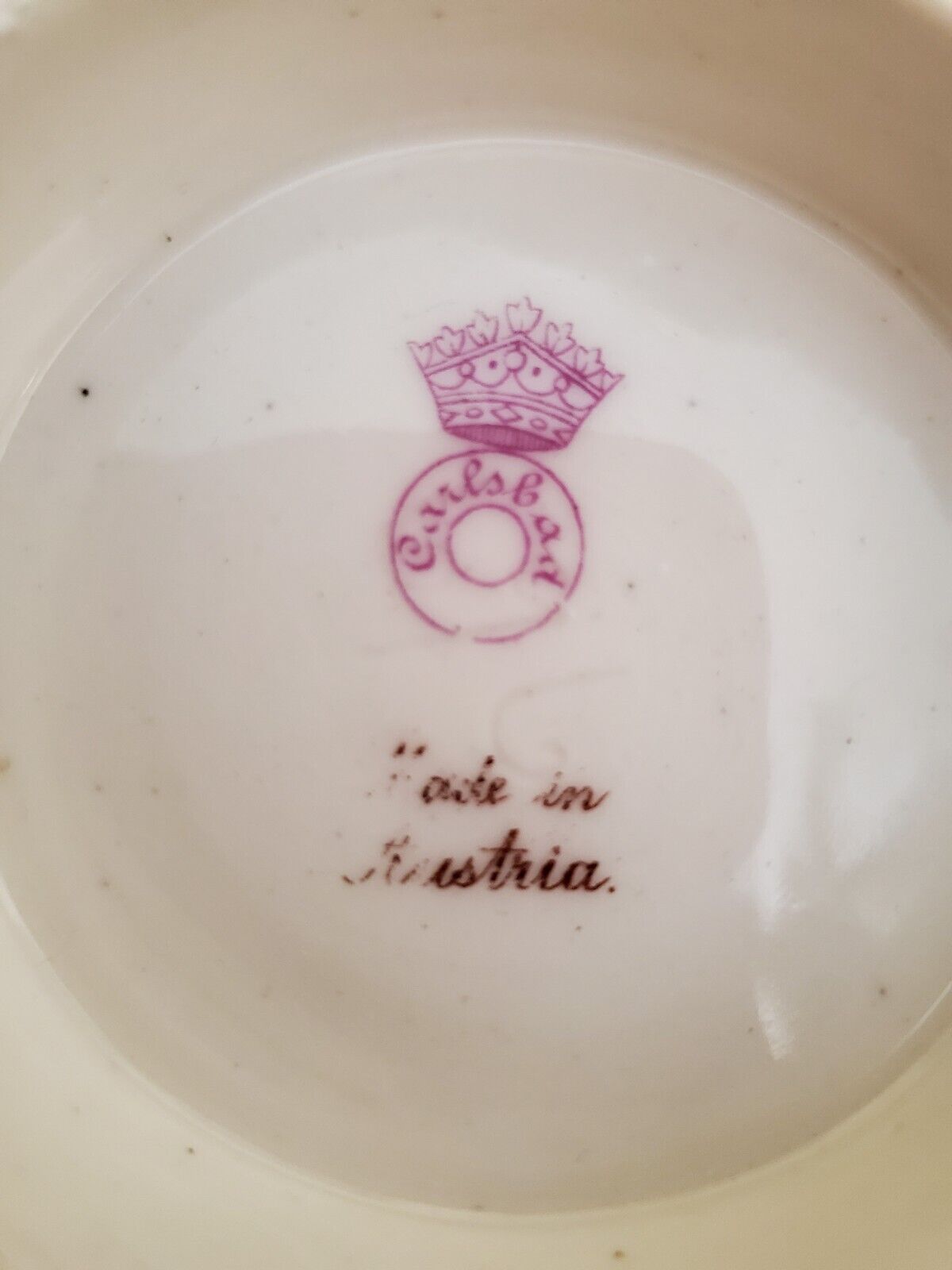 Victorian Hand-Painted Carlsbad Porcelain Vase
