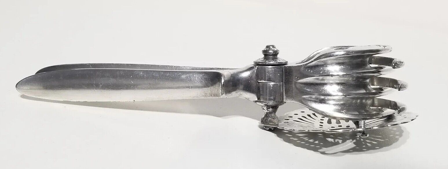 1800's Christofle France Silverplate Citrus Press