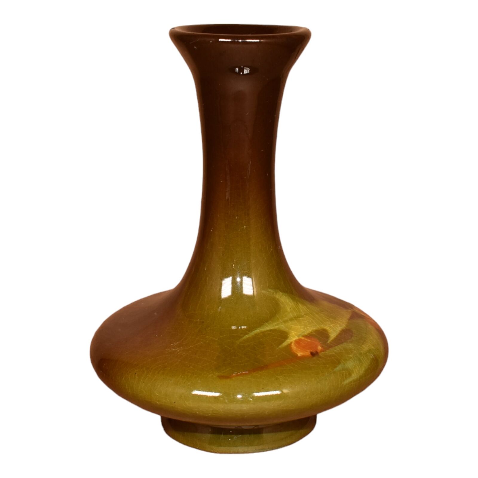 Roseville Rozane Art Pottery Bud Vase, Standard Glaze