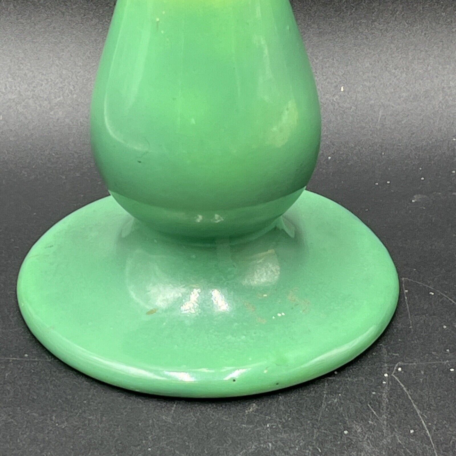 Antique Haynes Ware Holland Sunset Candlestick Holder