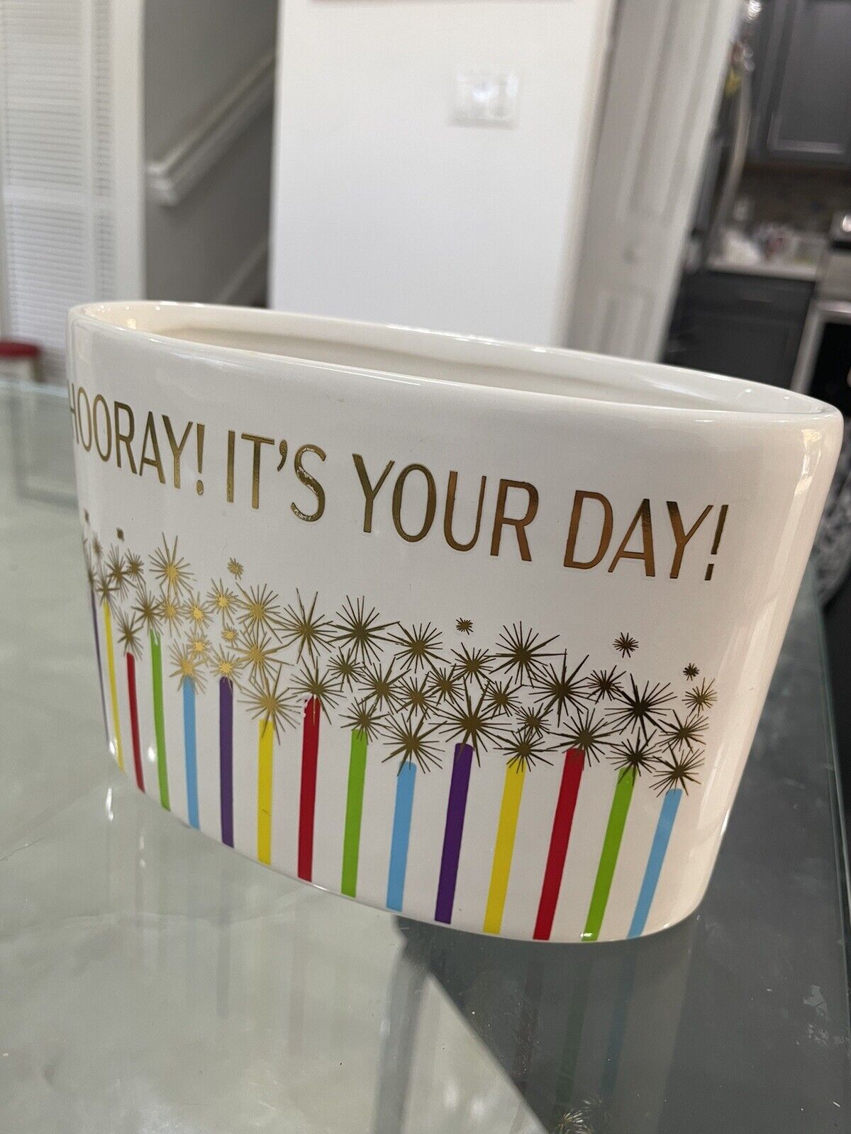 1800 Flowers Birthday Vase Planter Pot Gift