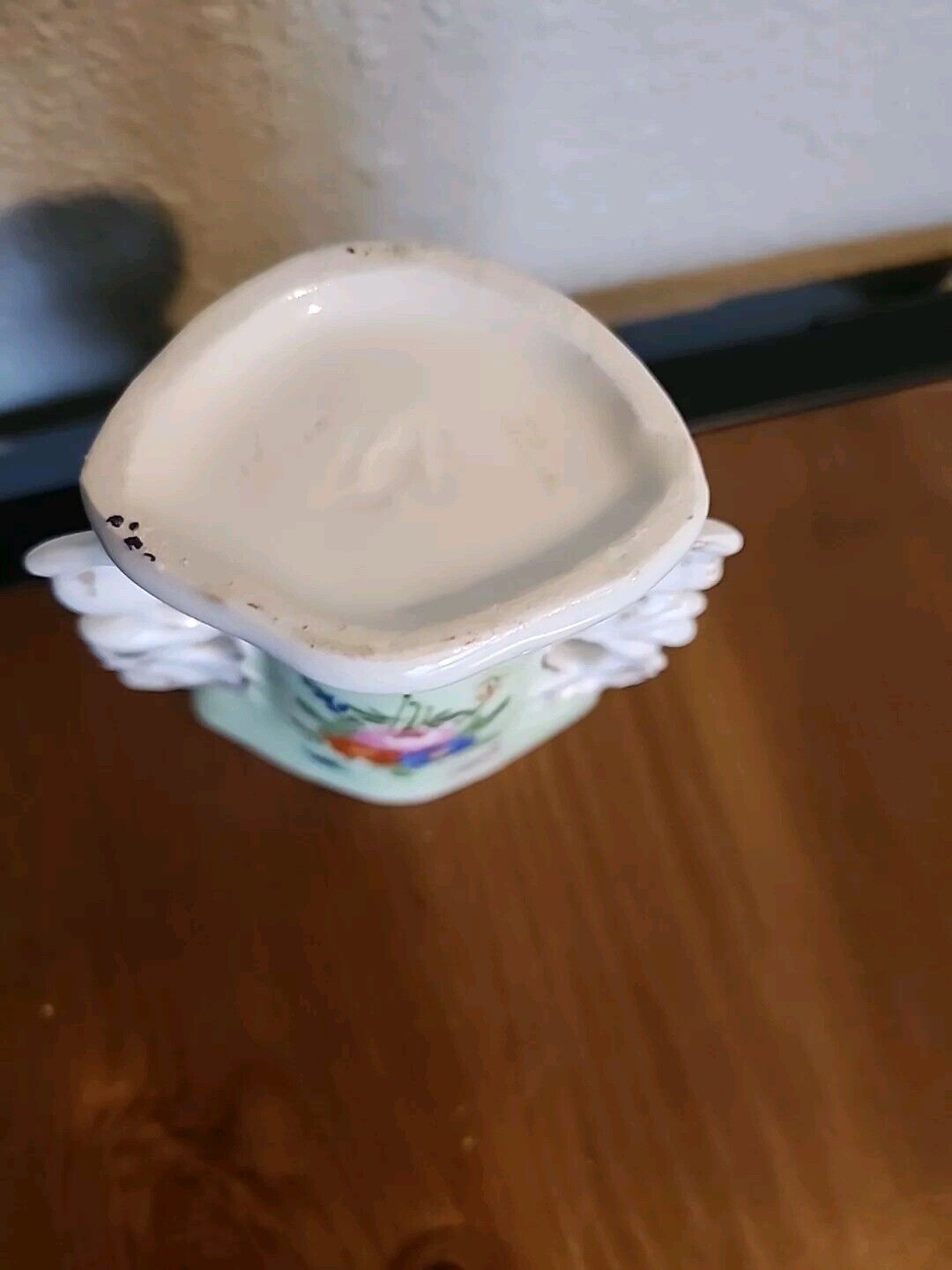 Antique French Porcelain Bride's Vase, 1900s