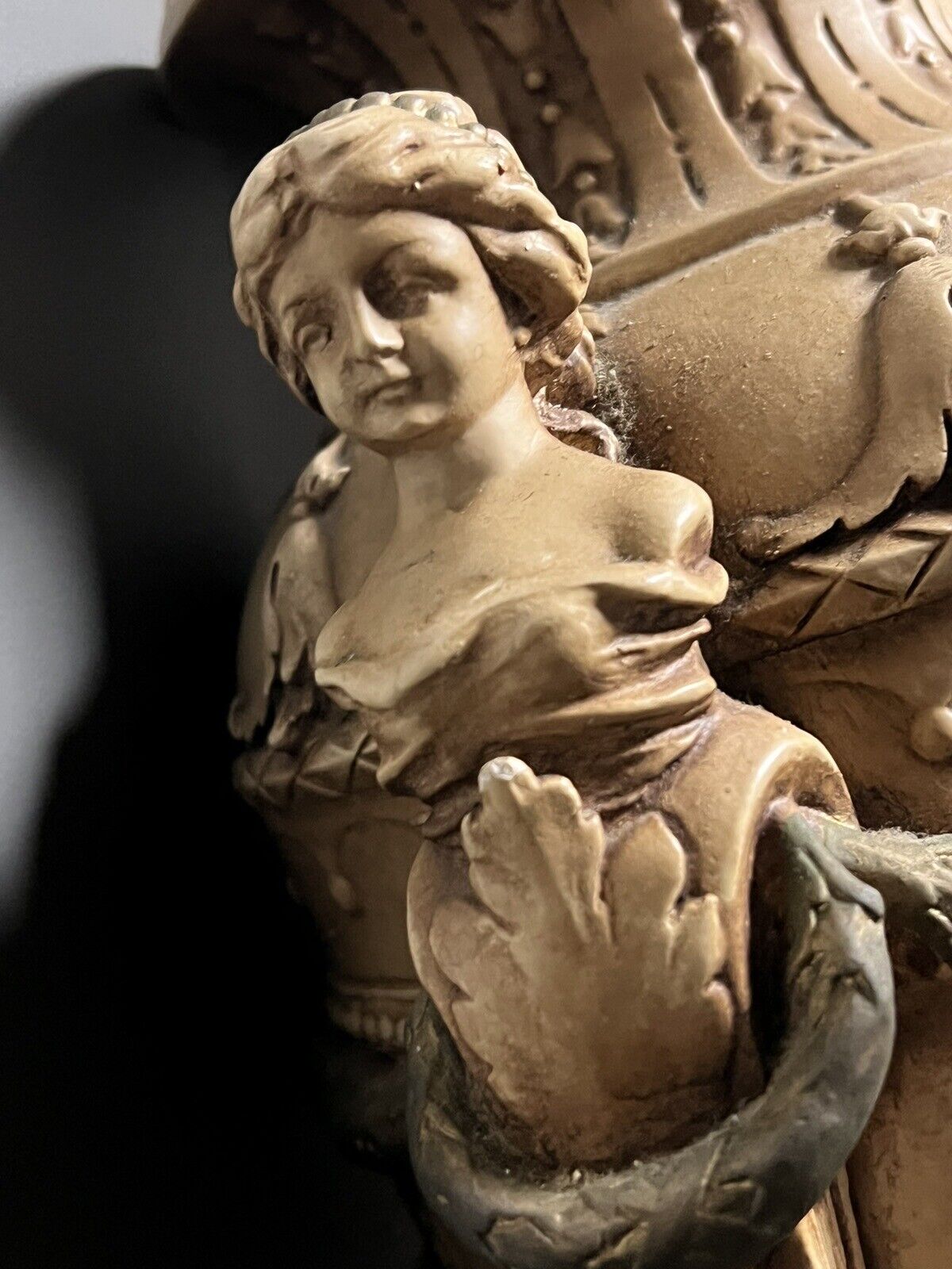 Marwal 21" Greek Roman Cherubs Urn Home Decor