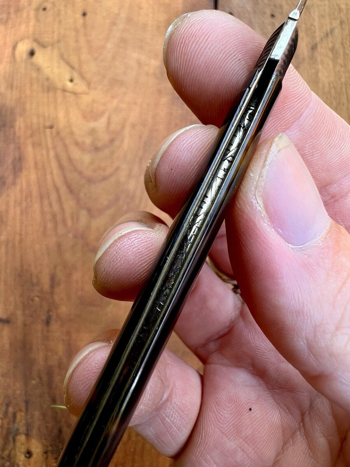 1700s Antique Faux Tortoise Shell Pocket Knife
