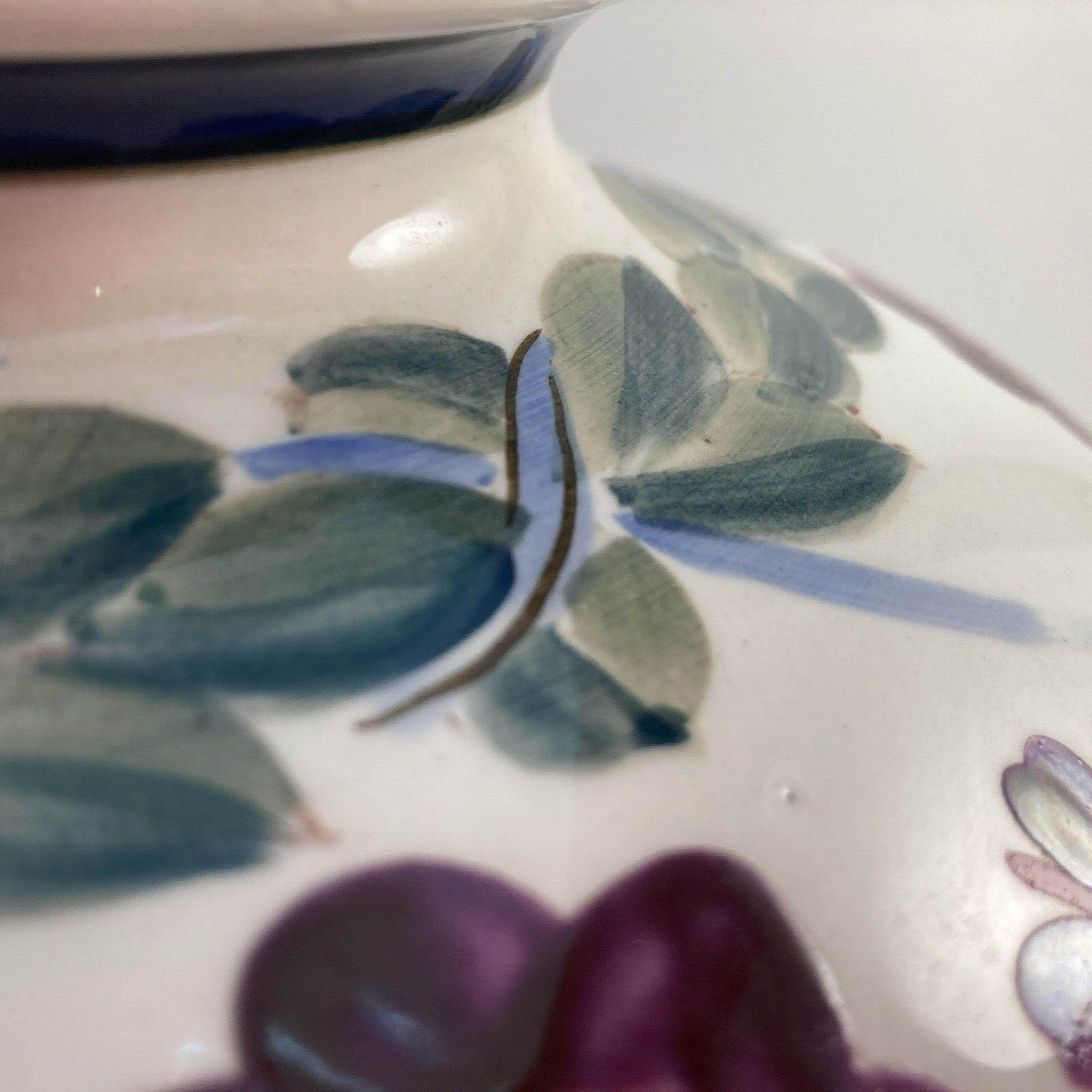 Antique Japanese Kinkozan Floral Pottery Vase