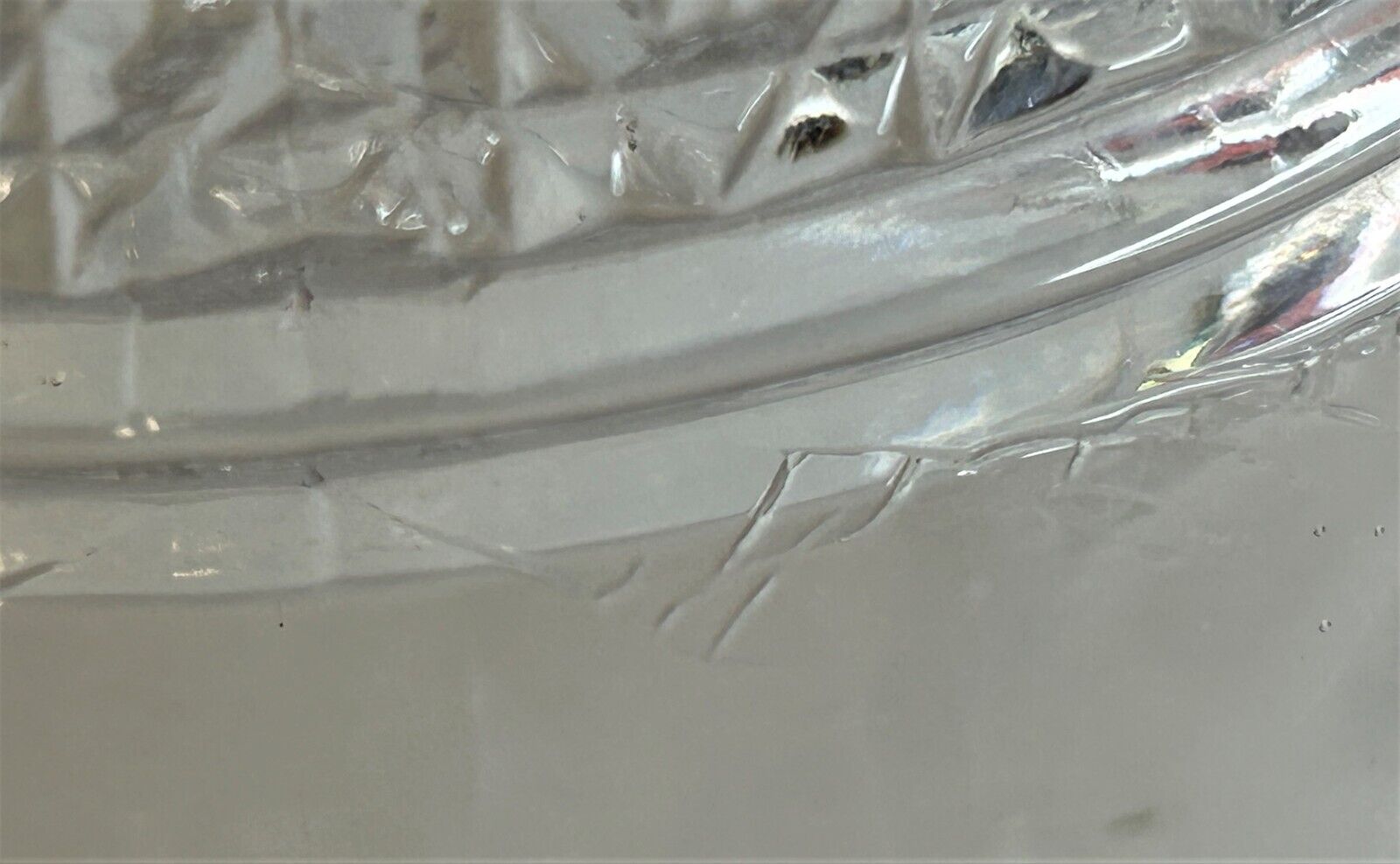1900's Higbee Glass Celery Vase with Two Handles
