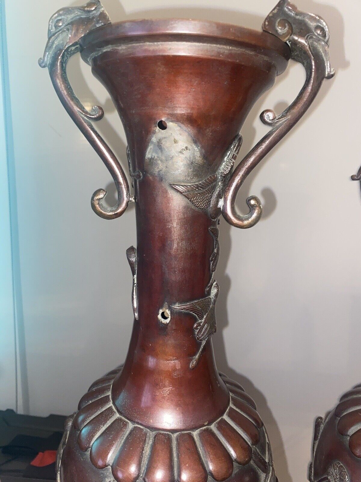 1800's Antique Japanese Vases