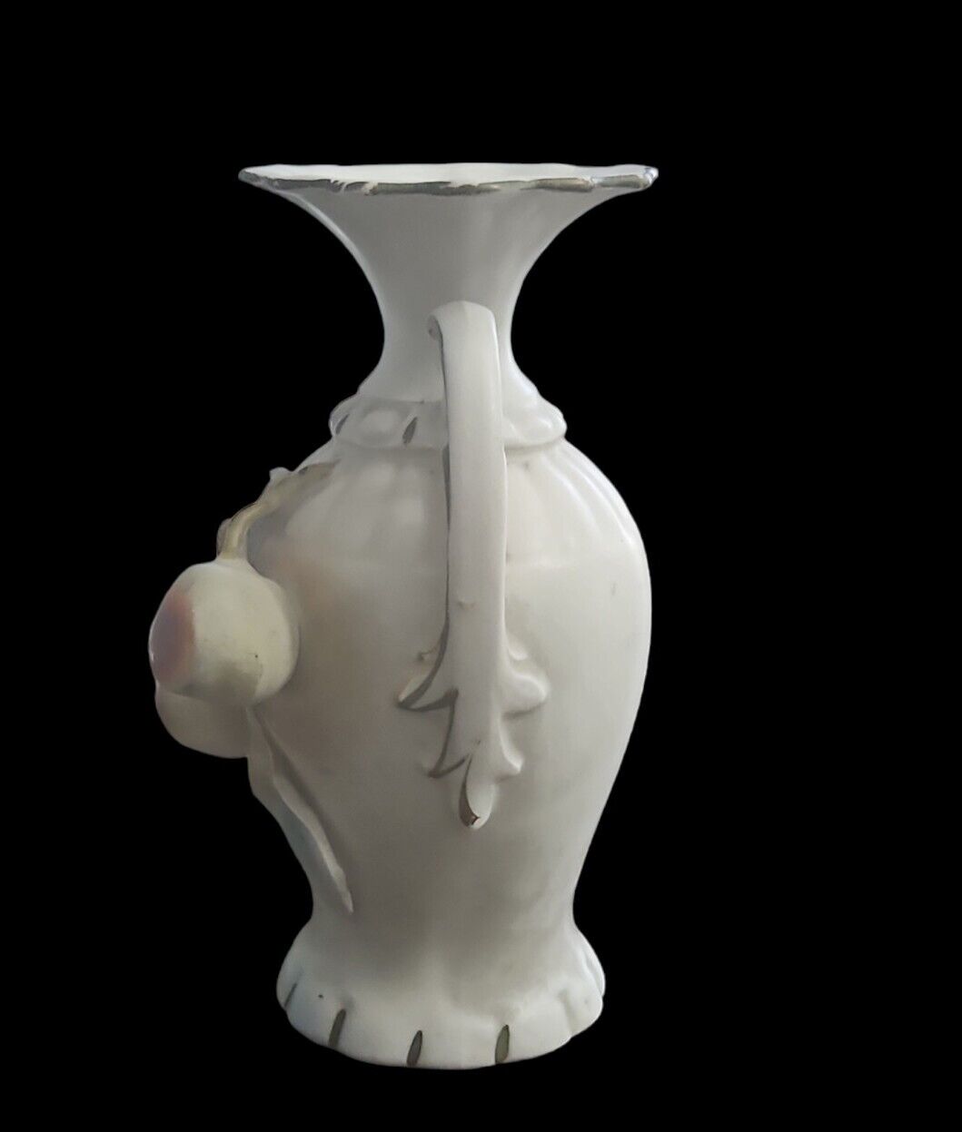 1900s Amphora Vase Art Nouveau Austria Handpainted Grapes