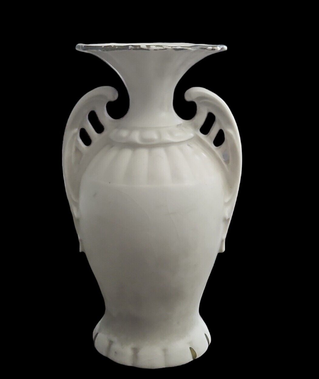 1900s Amphora Vase Art Nouveau Austria Handpainted Grapes