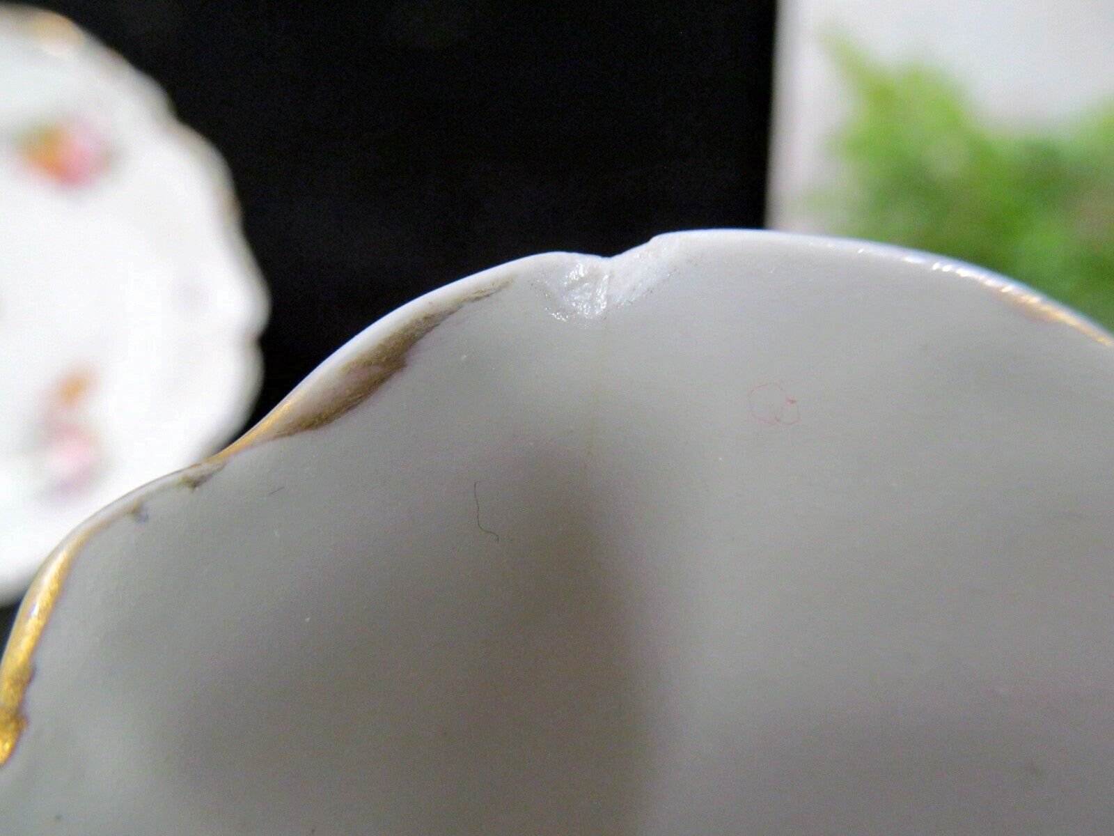 Antique Double-Handled Limoges Vase with Birds