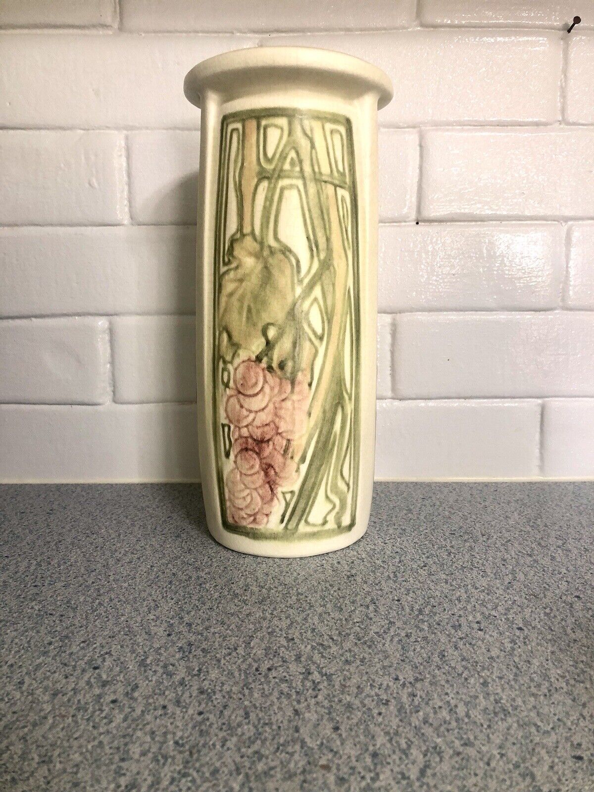 Antique Weller Vase Roma - Grapes & Leaves