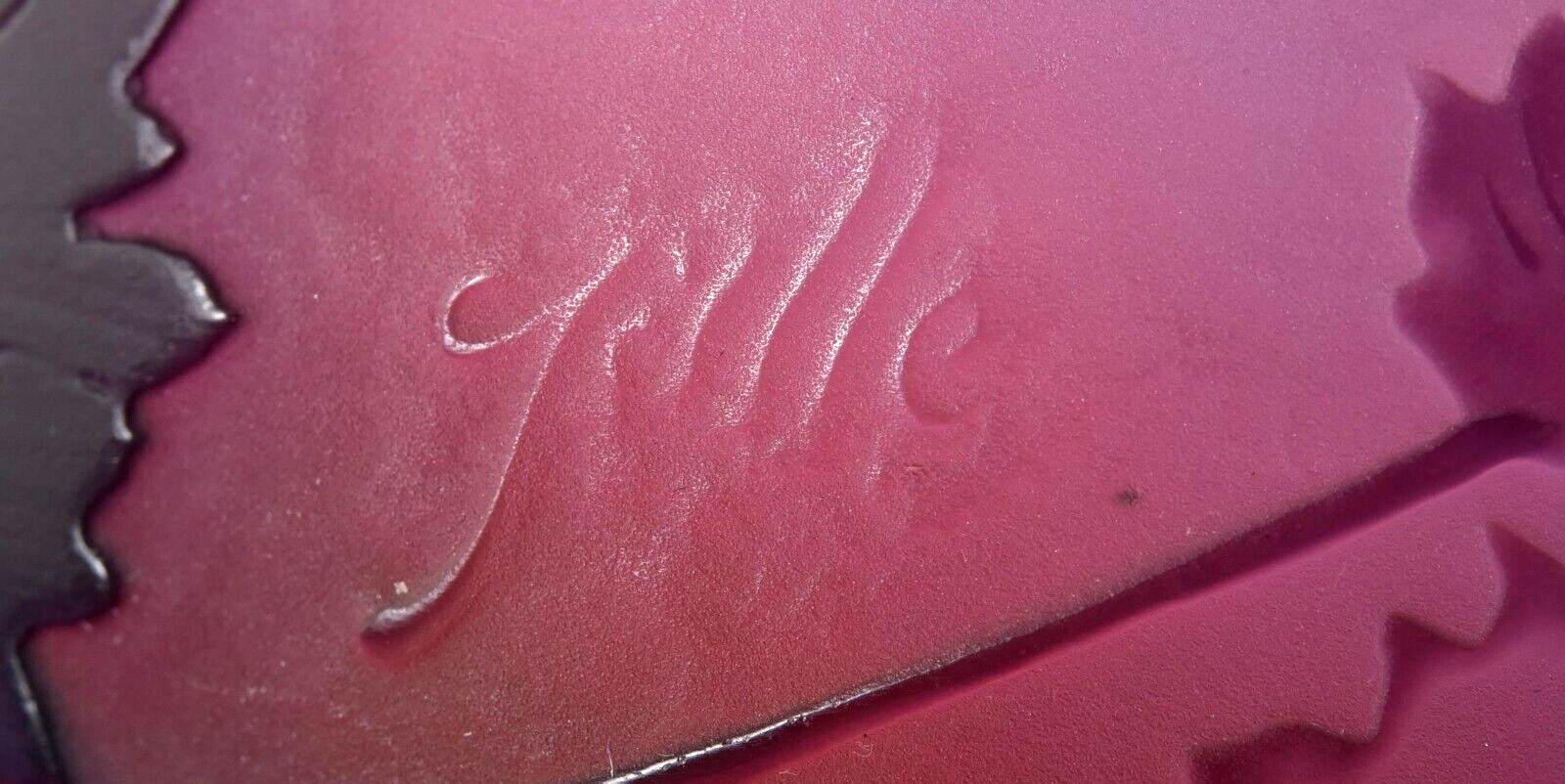 Emile Galle Plum Vase from 1900's