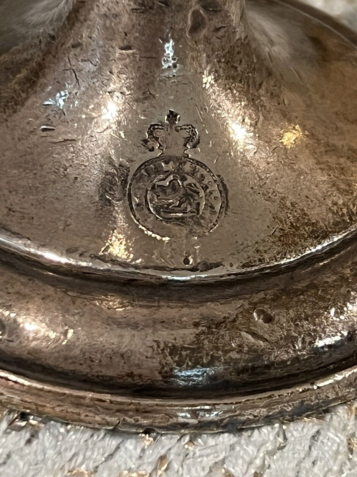 Cunard Line Elkington Silver Plate Pair Bud Vases