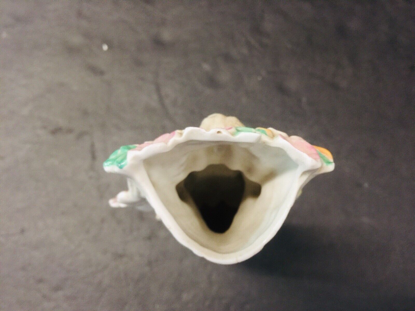 Victorian Lusterware Shamrock Flower Vase