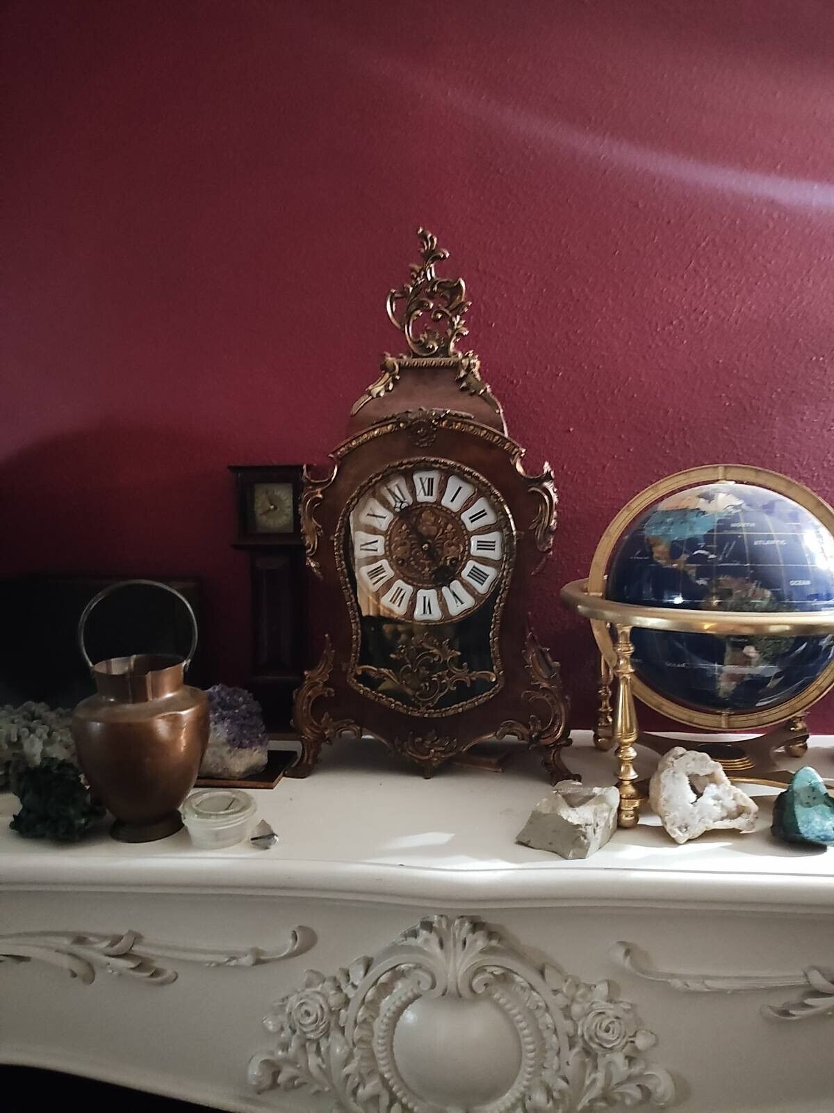 Vintage German FHS Mantle Clock