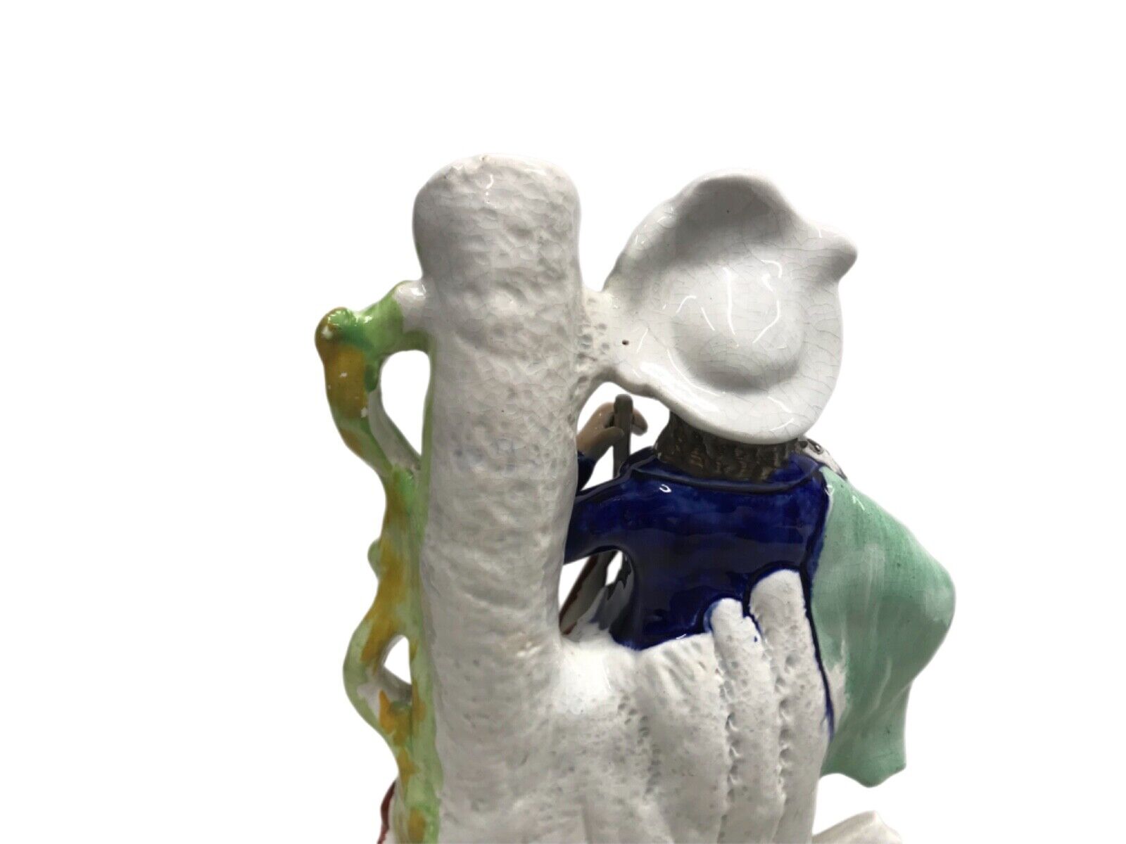 Staffordshire Pearlware Spill Vase: Highlander Figure - 1800s