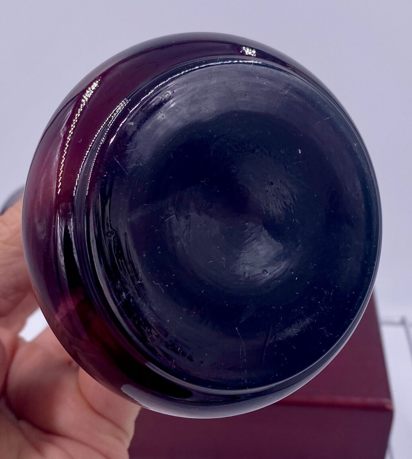 1880s Purple Amethyst Bud Vase - Saratoga Springs