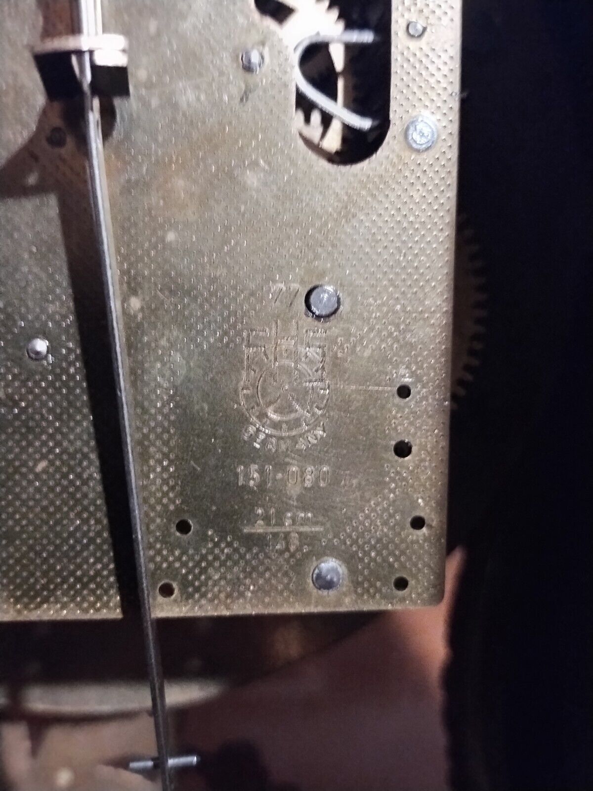 Vintage German FHS Mantle Clock
