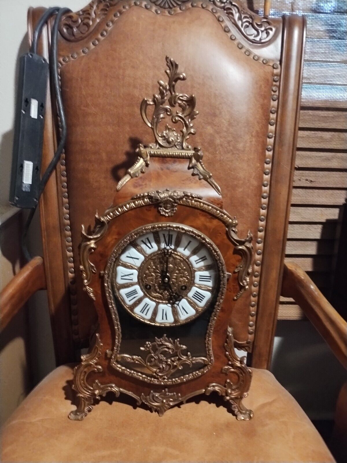Vintage German FHS Mantle Clock