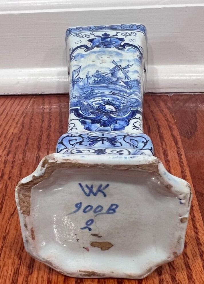 Antique Delft Vase from 1700s