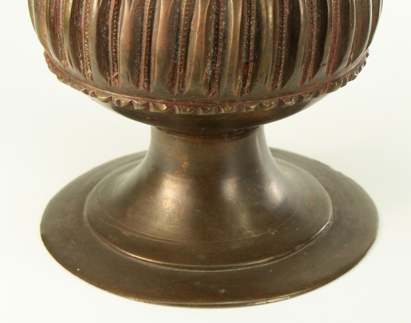 1700s Brass MUGHAL India Hookah Shisha Base vase