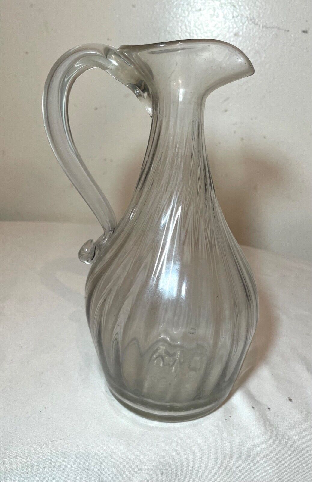 18th century Spanish hand blown glass vase