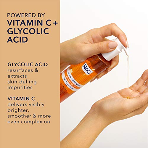 RoC Revive + Glow Gel Facial Cleanser with Vitamin C