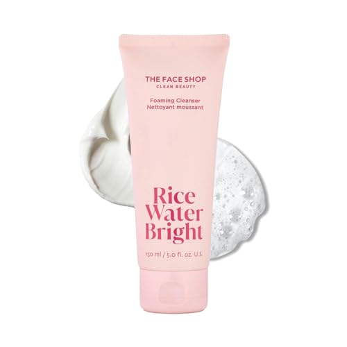 Rice Water Bright Foaming Facial Cleanser for All Skin