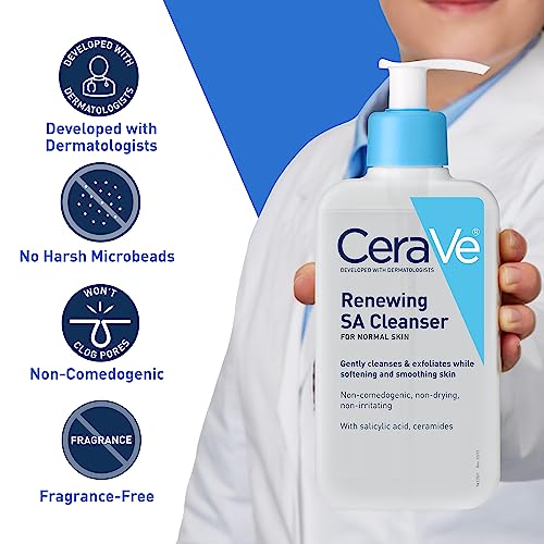 CeraVe SA Cleanser | Hyaluronic Acid, Niacinamide & Ceramides