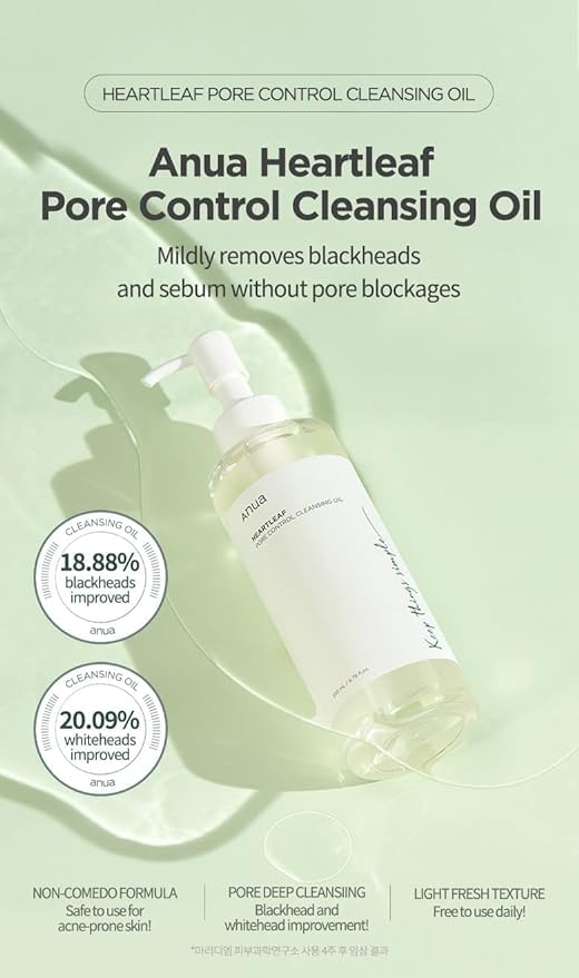 ANUA Heartleaf Pore Control Cleansing Oil Skin Care