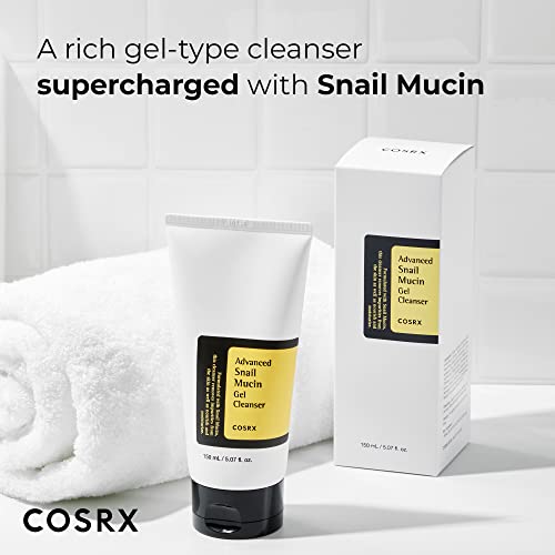 COSRX Snail Mucin Gel Cleanser for Dry Skin