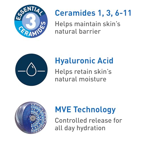 CeraVe Hydrating Facial Cleanser | Non-Foaming Moisturizing Face Wash