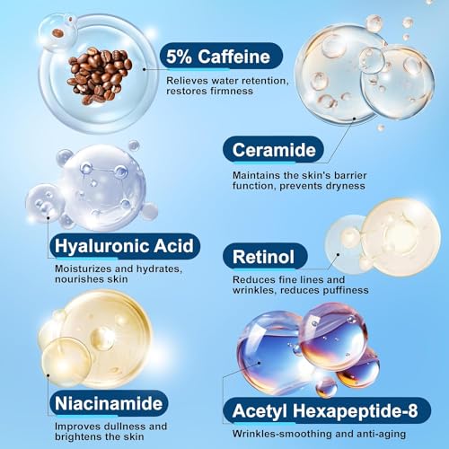 Caffeine Eye Cream for Dark Circles & Puffiness