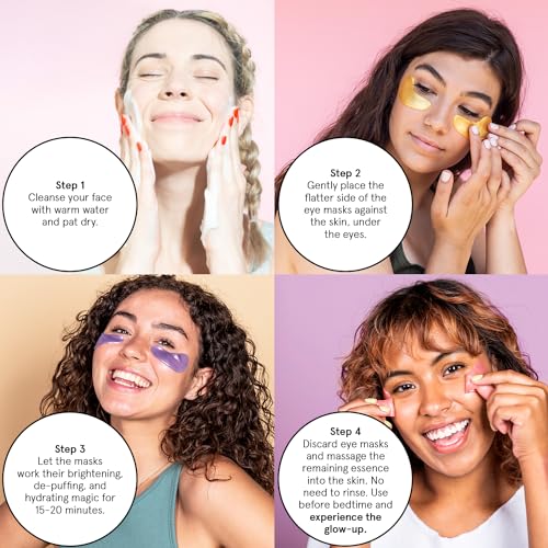 Grace & Stella Purple Eye Treatment Gels - Dermatologist Tested