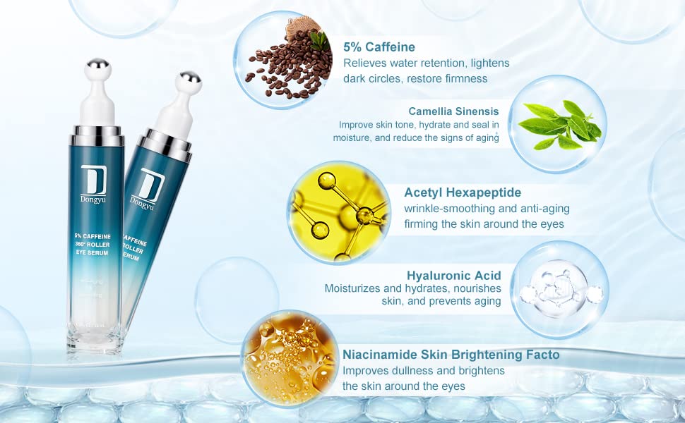 Caffeine Eye Cream for Dark Circles & Puffiness