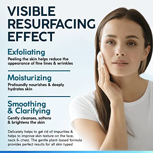 NUVADERMIS 35% Glycolic Acid Exfoliating Facial Peel Pads