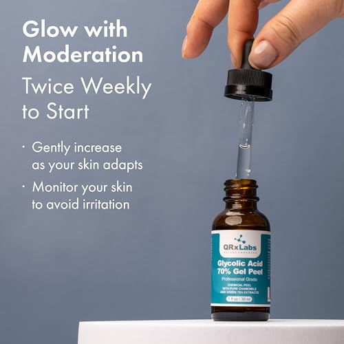 Professional Grade Glycolic Acid Gel Peel for Skin Rejuvenation